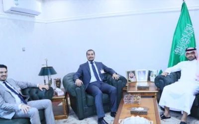 SMASCO CEO visits the Saudi ambassador of Ethiopia