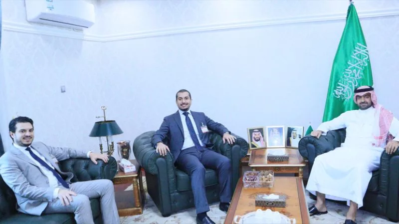 SMASCO CEO visits the Saudi ambassador of Ethiopia