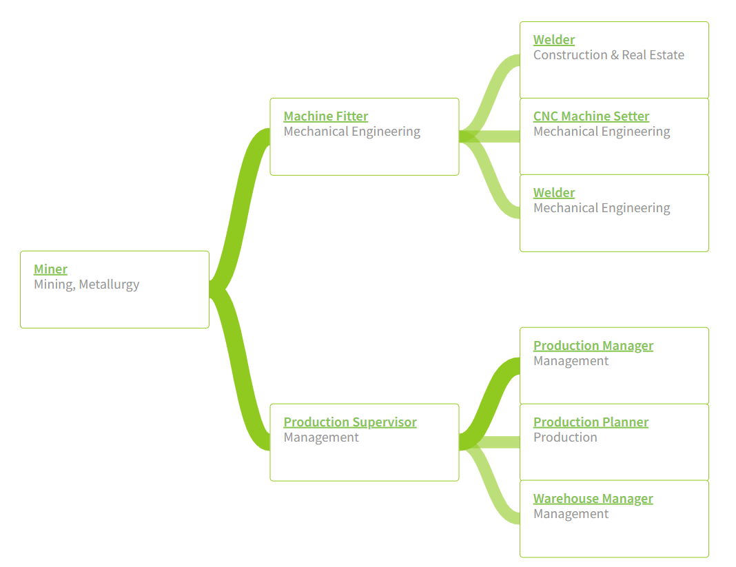 Addressing career development concerns for mining workers
